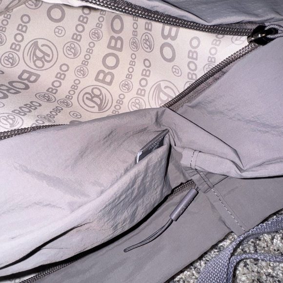 Bobo  Gray Backpack Minimalist Design - Picture 6 of 11